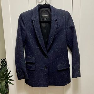 Banana Republic Navy Blue Blazer Jacket Sz 6P